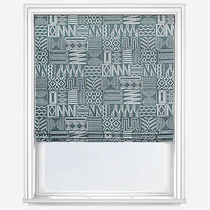 Imara Indigo Roman Blind