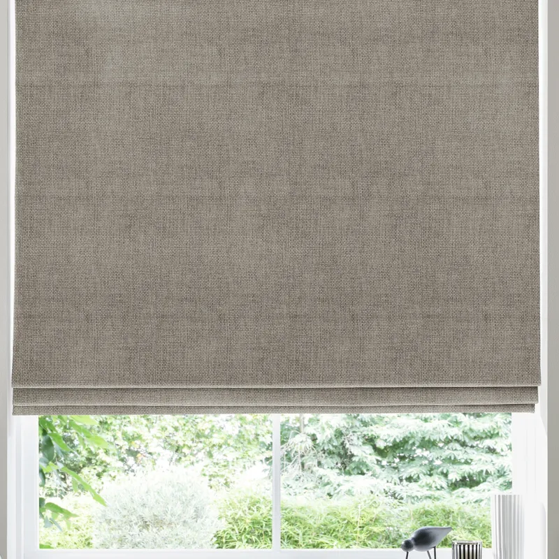 Lugano Made To Measure Roman Blind Ghost