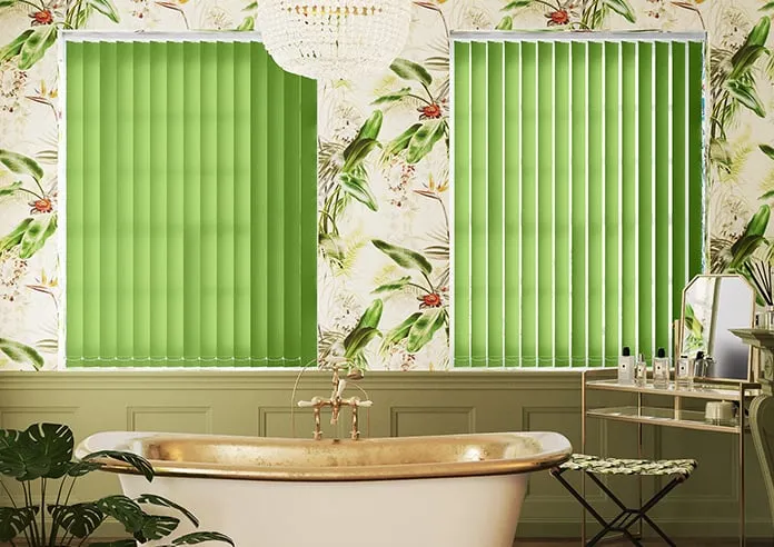 Roma (Fr) Vivid Green - Vertical Blind