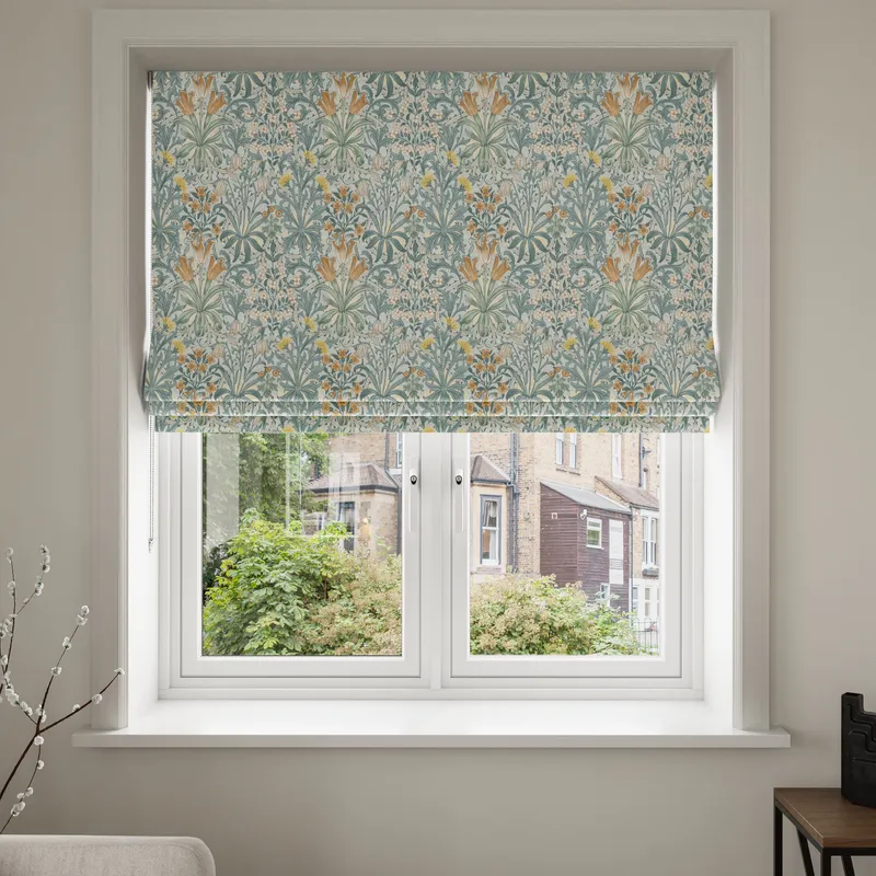 William Morris At Home Woodland Weeds Bluebird Blinds Uk