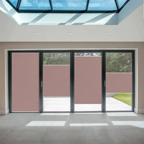 Fittoframe Dovestone Orchid Honeycomb Pleated Blind