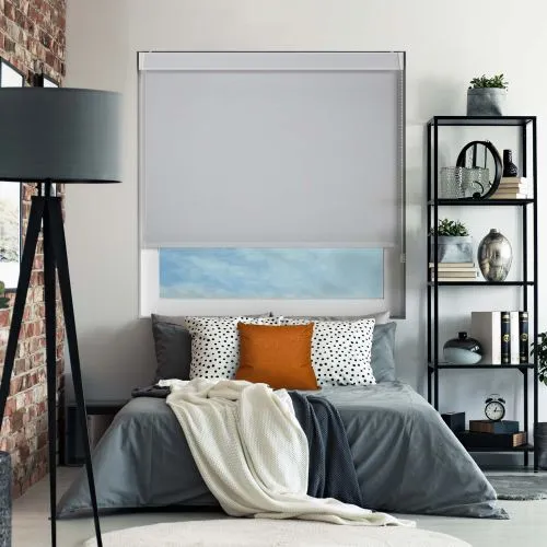Bedtime Cloud Grey Pelmet Roller Blind