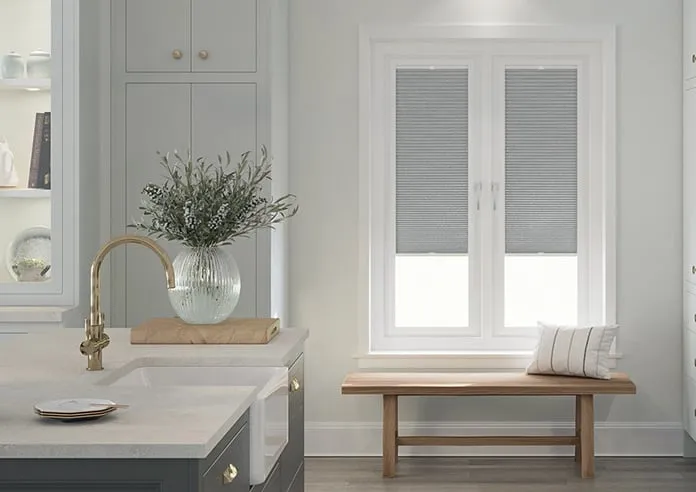 Mesh (Blackout) Nickel - Perfect Fit Blind