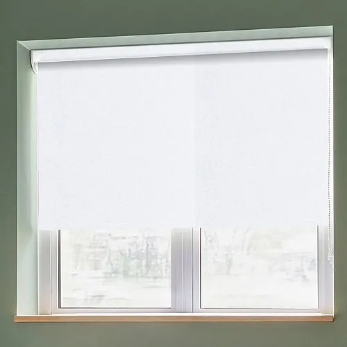 Polaris Pure White Grip Fit Roller Blinds