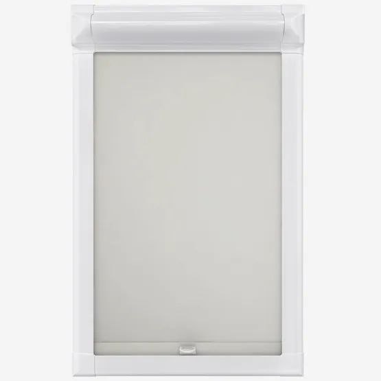 Carnival Blackout Ivory Perfect Fit Roller Blind