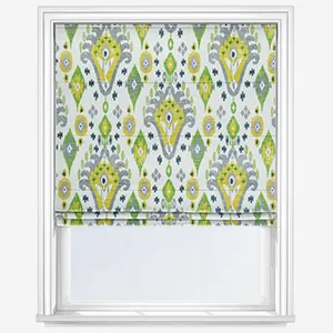 Boho Citrine Roman Blind