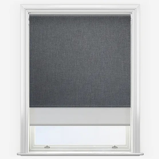 Double Roller Artivis Blackout Rock Grey & Grey Double Roller Blind