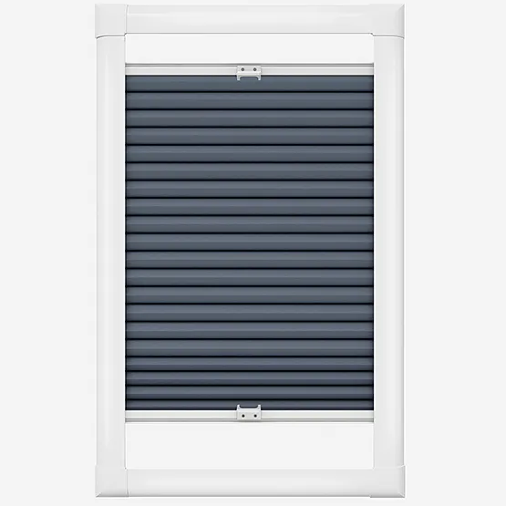 Festival Esp Breton Blue Blackout Perfect Fit Pleated Blind