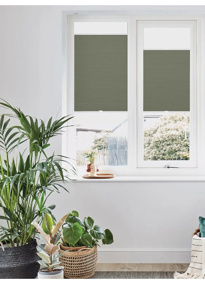 Stachys Green Perfect Fit Cellular Thermal Blind
