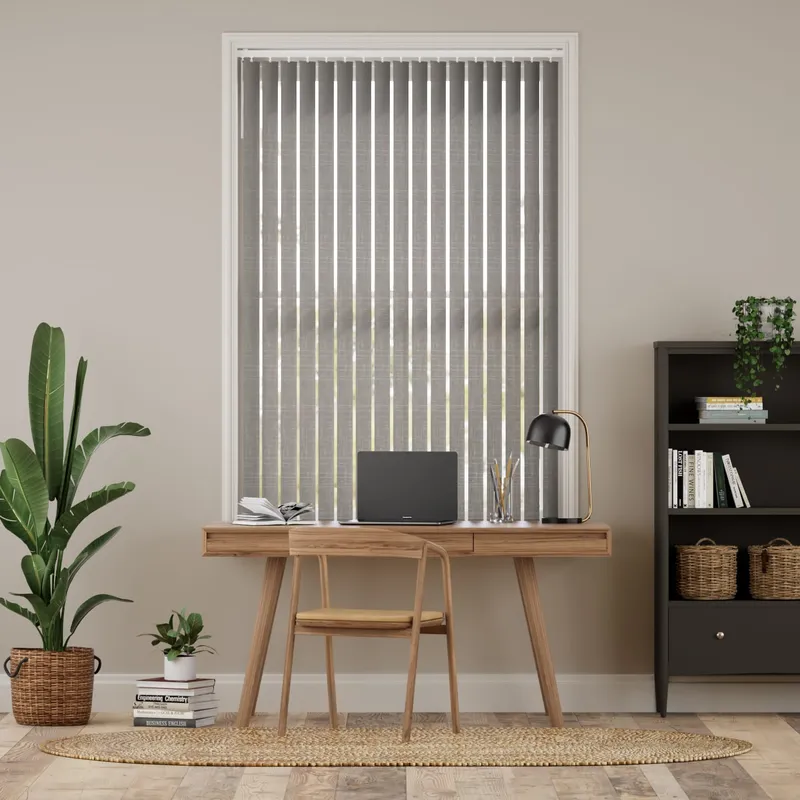 Grazia Storm Grey Vertical Blind
