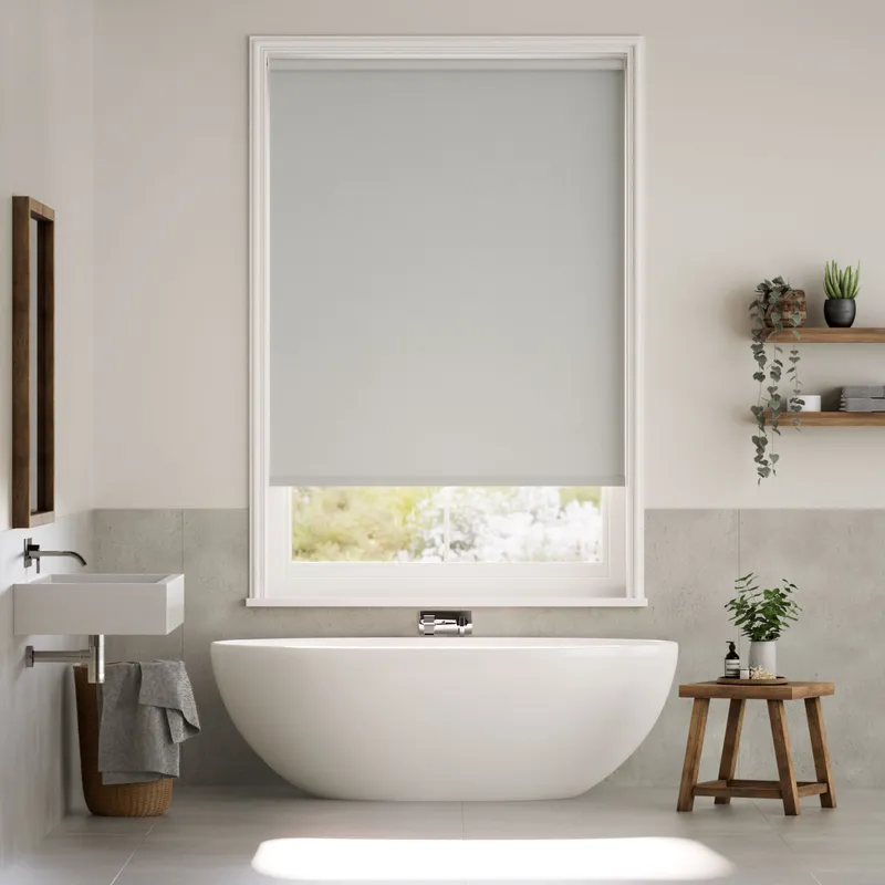Eco-friendly Blackout Soft Grey Roller Blind