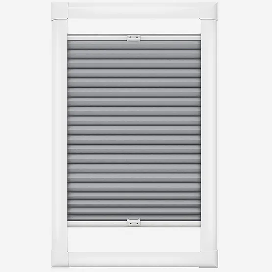 Thermocell Dove Grey Perfect Fit Pleated Blind