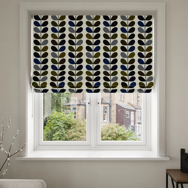 Orla Kiely Multi Stem Moss Blinds Uk