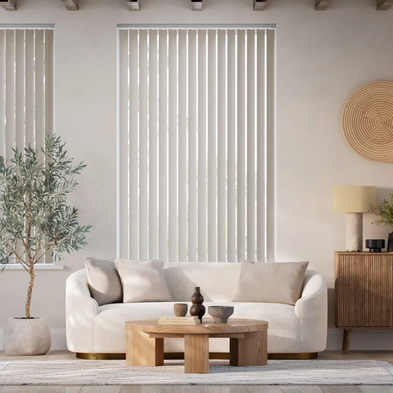 Luxe Sevilla Moonstone Vertical Blind