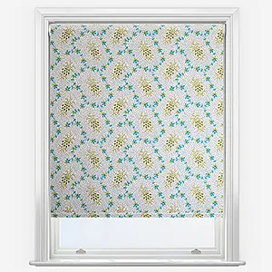 Land & Shore Lorie Green Roller Blind