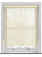 Voile Cream Twist Roller Blind