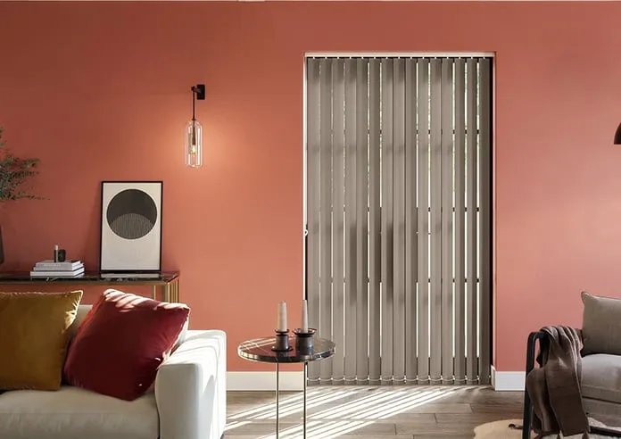 Trinity (Blackout) Truffle - Vertical Blind