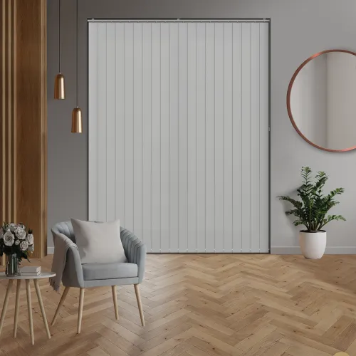 Origin Cloud Grey Vertical Blind