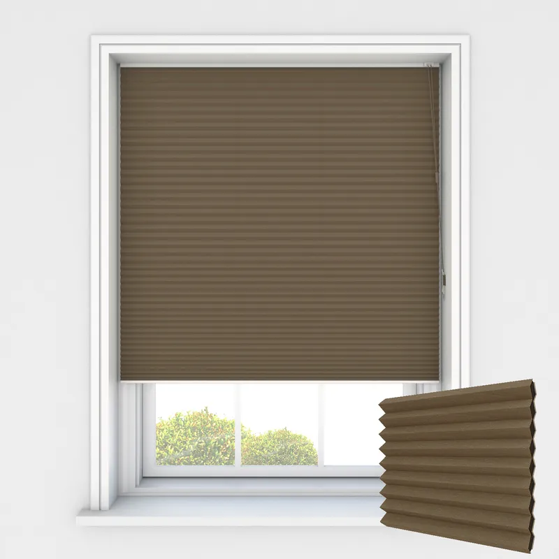 Halo Mushroom Thermal Privacy Honeycomb Blinds