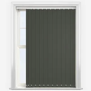 Supreme Blackout Shadow Grey Vertical Blind