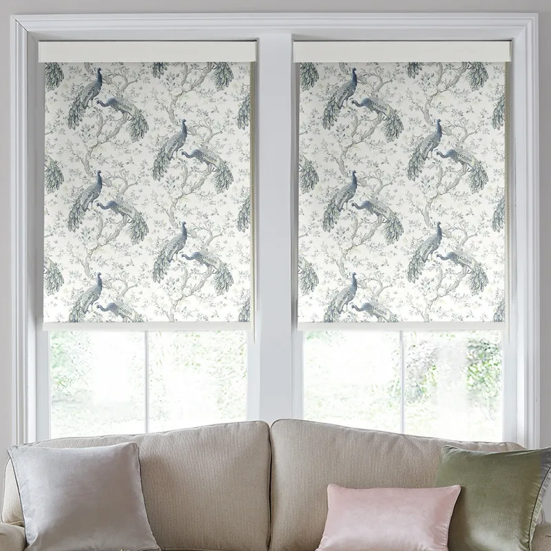 Laura Ashley Belvedere Blackout Made To Measure Roller Blind Midnight