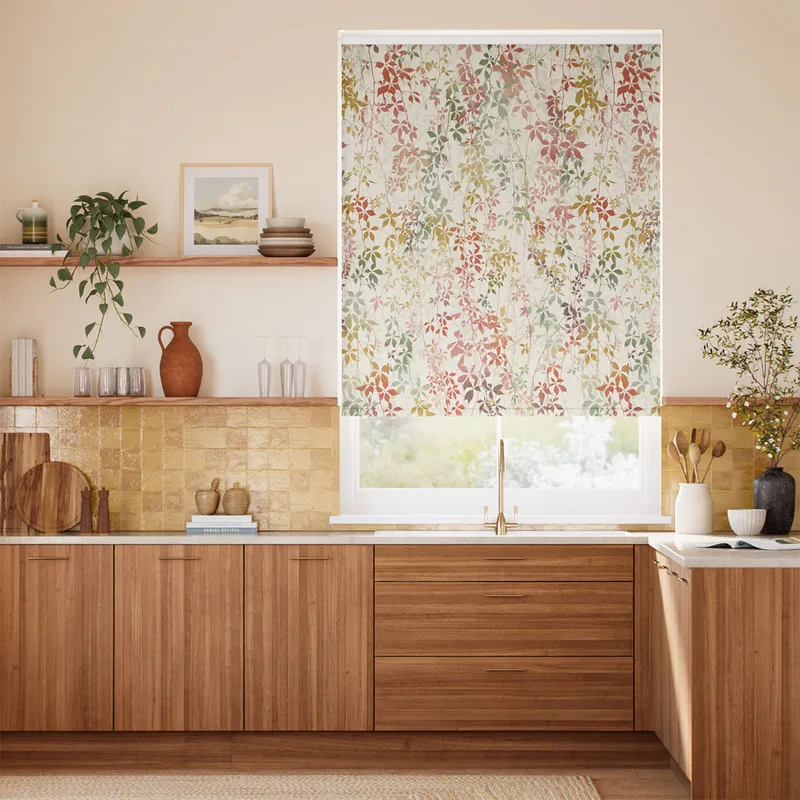 Virginia Creeper Early Autumn Roller Blind