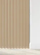 Lux Dark Butterscotch Vertical Blind