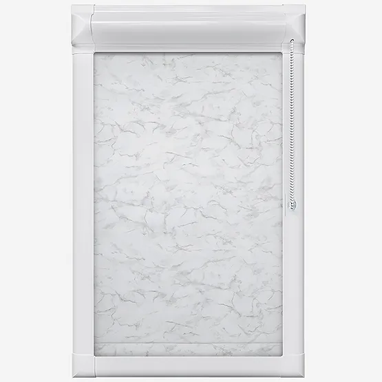 Marble Silver Perfect Fit Roller Blind