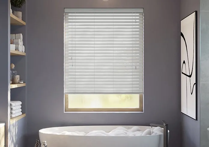 Ecowood Silverwood Fine Grain Venetian Blind