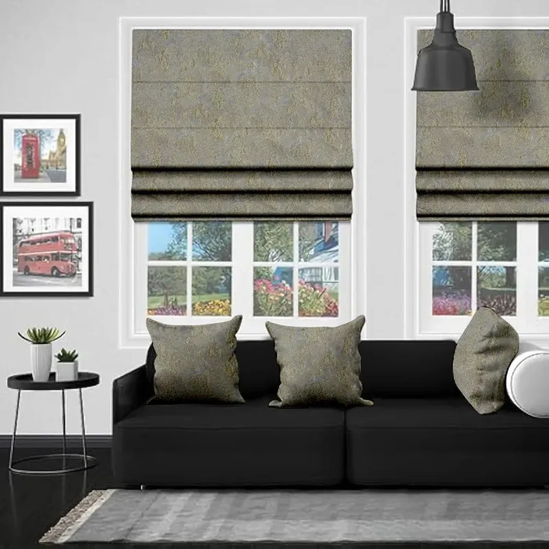 Eb Karina Silver Roman Blind