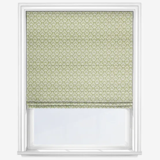 Edinburgh Weavers Cooper Olive Roman Blind
