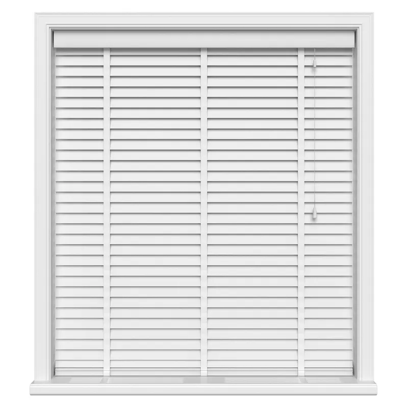 Snowdrift White Real Wood With Tapes Motorised Uk - Motorised Blinds