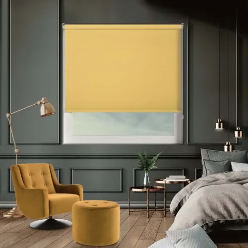 Bedtime Lemon Roller Blind