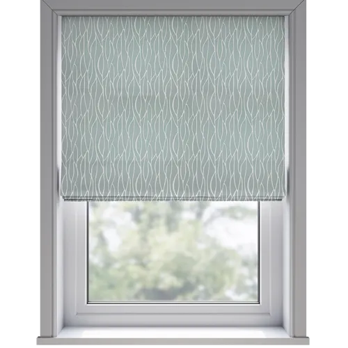 Spire Mineral Deluxe Roman Blinds