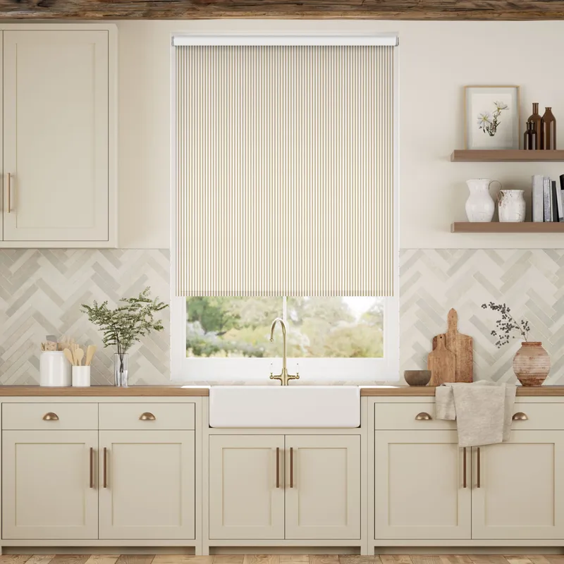 Choices Devon Stripe Sand Roller Blind