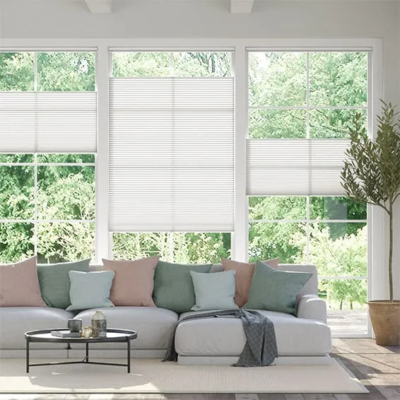 Duolight Top Down/bottom Up Arctic White Thermal Blind