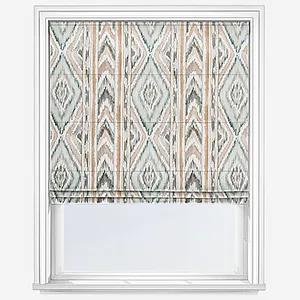 Sekani Rattan Roman Blind