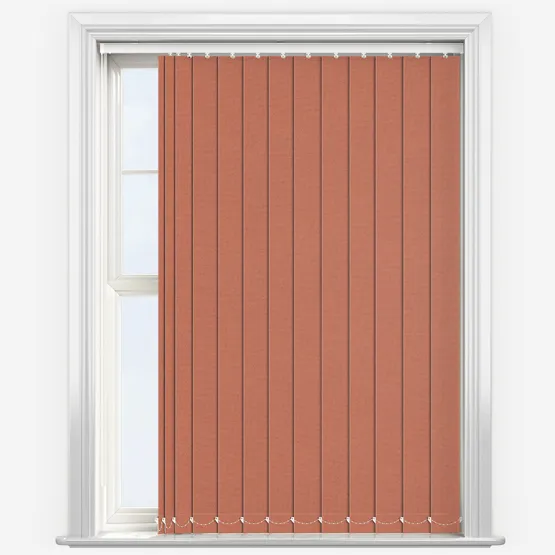 Pop Burnt Orange Vertical Blind