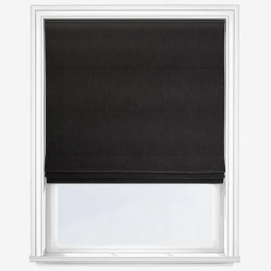 Liana Charcoal Roman Blind