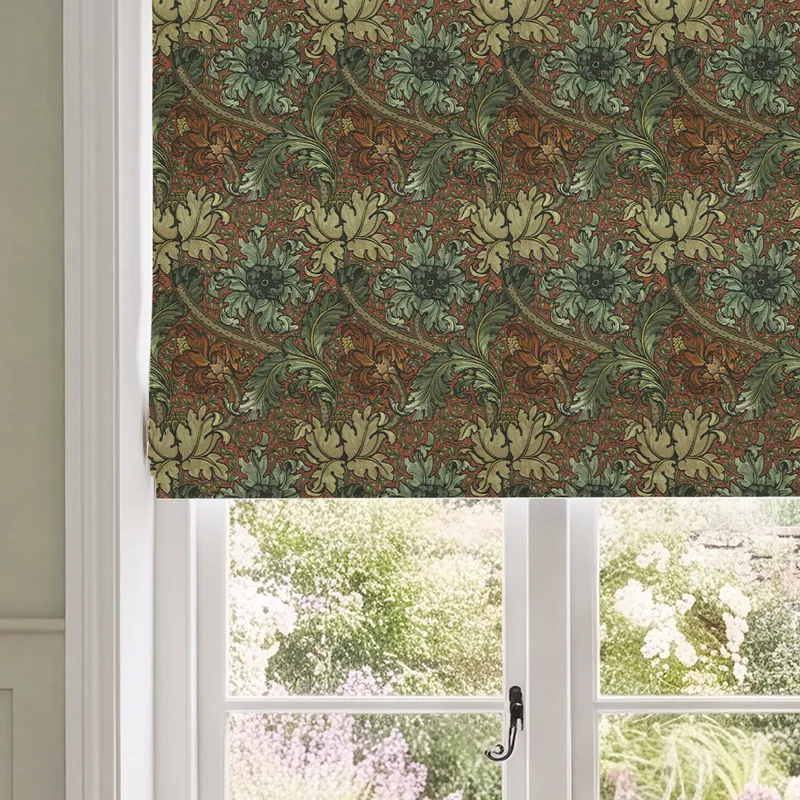 House Llewelyn-bowen Morris Major Printed Made To Measure Roman Blind Spiced Flora
