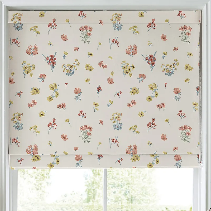 Laura Ashley Megan Made To Measure Roman Blind Ochre Yellow