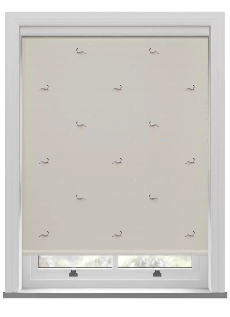 Sophie Allport Hare Linen Roller Blind