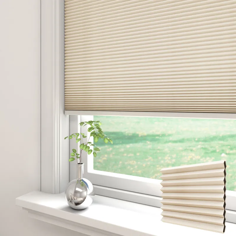 Cosishade Sand Thermal Privacy Honeycomb Blinds