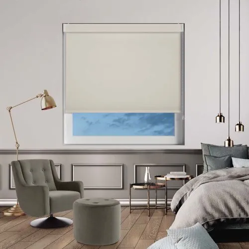 Bedtime Cream Pelmet Roller Blind