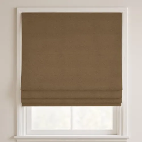 Hazel Ochre Deluxe Roman Blinds