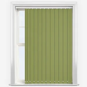 Supreme Blackout Lime Vertical Blind