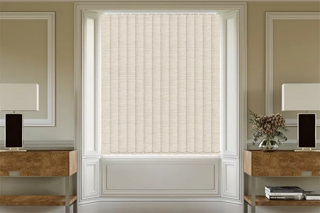 Luxe Champagne - Textured Vertical Blind