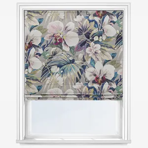 Moorea Sea Spray Roman Blind