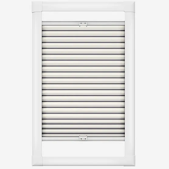 Halo Ivory Perfect Fit Pleated Blind