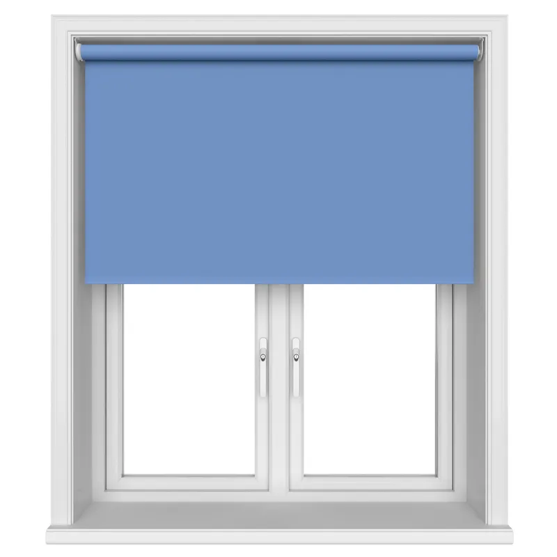 Radiance Blackout Surf Blue Motorised Roller Blind